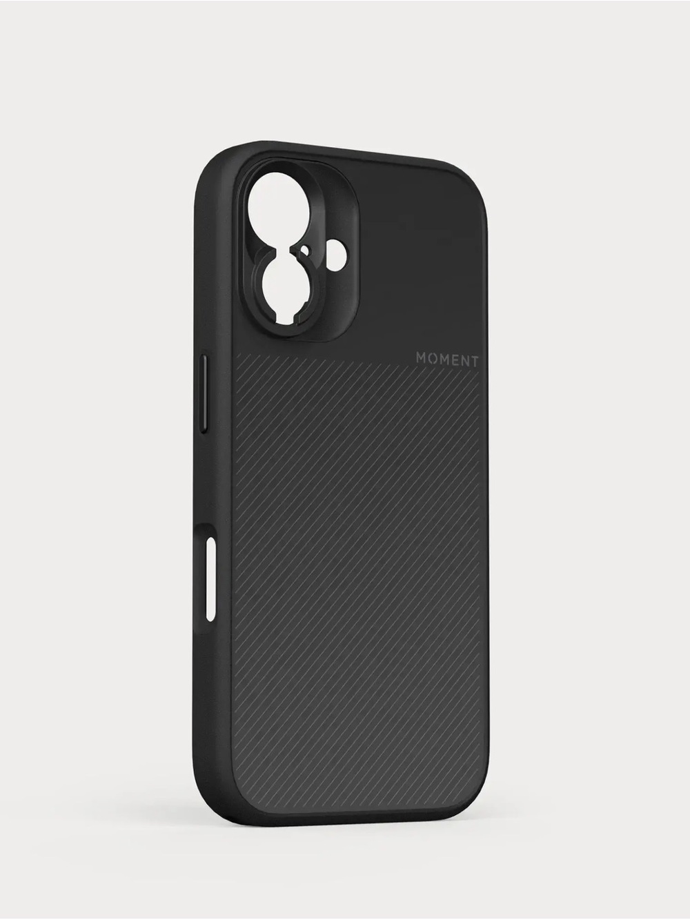 iPhone 16 Pro, Moment Phone Case - Black, free T-Series Drop-In Lens Mounts
